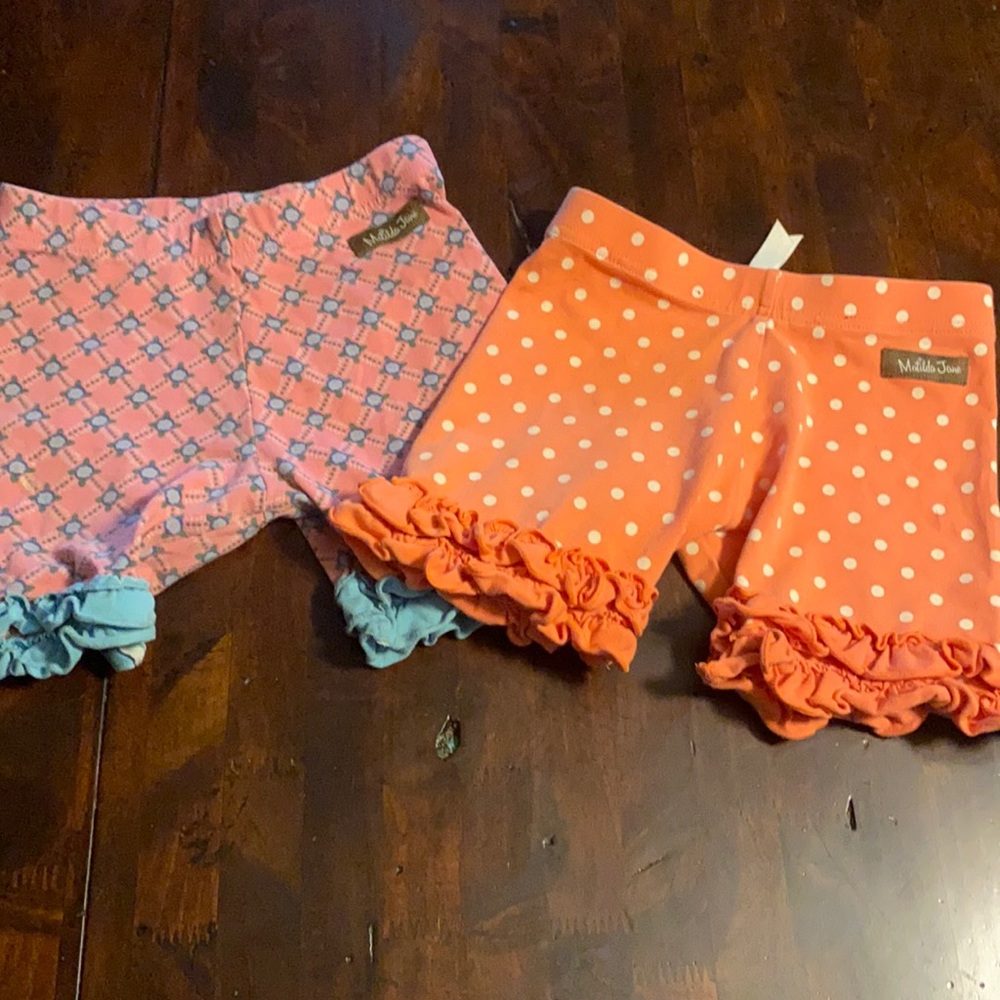 Matilda Jane Shorties size 6..includes 2!
